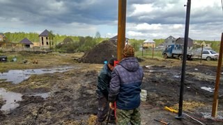 Заказать монтаж винтовых свай в Воркута - цена под ключ с доставкой от 1837 шт